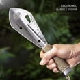 thumbnail image 5 of 7 in 1 Outdoor Camping Shovel Multifunctional Portable Garden Shovel Tactical Digging Tool Ultralight Camp Shovels Silver Color, 5 of 5