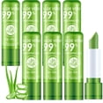 thumbnail image 1 of WENJLYJ 8 PCS Lápiz labial de aloe vera Juego de brillo de labios que cambia de color con temperatura mágica Bálsamo labial nutritivo a prueba de agua de larga duración Lápiz labial hidratante Kits de, 1 of 5