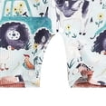 thumbnail image 6 of UngA Country Baby Clothes Boy Western Cow Print Short Sleeve Romper Bodysuit Ribbed One Piece Jumpsuit Newborn Infant Summer Outfit (Blue,0-3 Months), 6 of 6