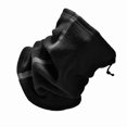 thumbnail image 3 of Riousery Adjustable Fleece Neck Gaiter Warmer Reflective Safety Face Cover Winter Outdoor Sport Scarf for Skiing Cycling Running 9.8 in / 25 cm Black, 3 of 9