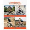 thumbnail image 4 of VEVOR Freestanding Bike Rack Max 5 Bikes Storage Bicycle Organizer Standing Bike Rack, 4 of 9