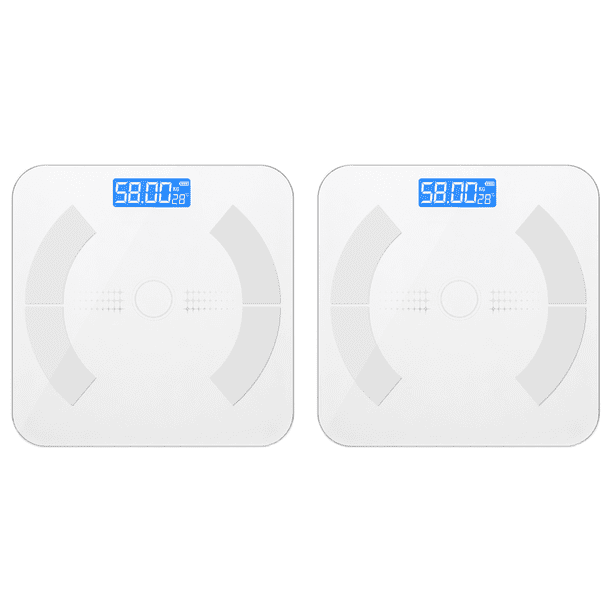 Báscula Peso Compatible Con Dientes Aplicación para () Azul Blanco