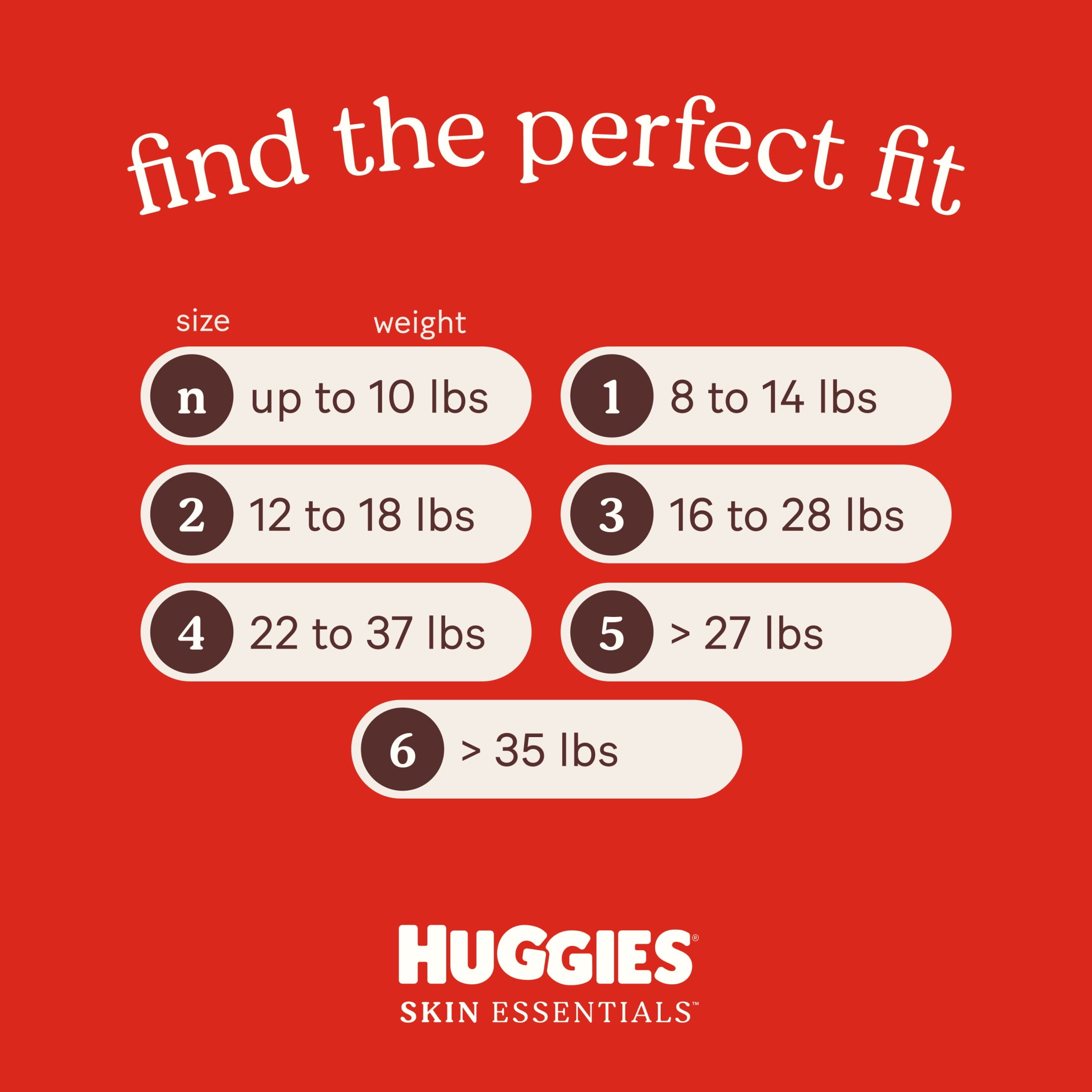 Huggies Skin Essentials Baby Diapers, Size 2 (12-18 lbs), 26 Count (Select for More Options)