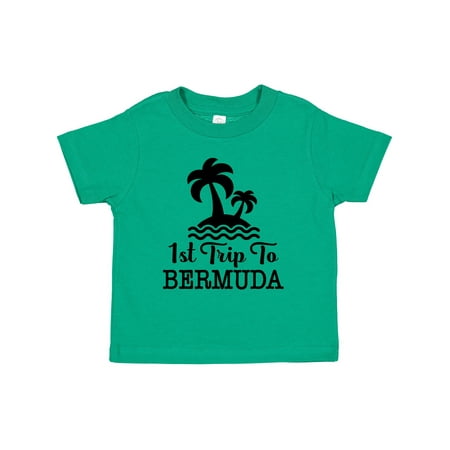 

Inktastic First Trip to Bermuda Vacation Boys or Girls Toddler T-Shirt