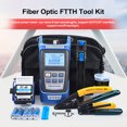 thumbnail image 2 of Yeacher Fiber Optic FTTH Tool Kit Optical Power Meter Fiber Cleaver Wire Stripper Optical Fiber Cold Connection Tools Set with Storage Bag, 2 of 5
