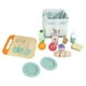 thumbnail image 2 of Juguete de madera para jugar con comida, verduras, frutas, juguetes Montessori, bonitos accesorios de cocina, juguetes de cocina para regalo para niño, 2 of 9