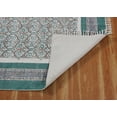 thumbnail image 6 of Casavani Flat Weave Living Room Area Carpet, Green 4x12 feet, 6 of 6