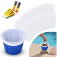 thumbnail image 1 of 20-Pack Pool Skimmer Socks, Nylon Pool Filter Socks with pH Test Strips, Skimmer Nets for Filters, Baskets, Skimmers to Filtering Out Leaves & Debris to Protect In-Ground and Above Ground Pools, 1 of 4