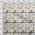 thumbnail image 2 of oneOone Cotton Silk Fabric Tree|Leopard & Monkey Ikat Printed Fabric 1 Yard 42 Inch Wide, 2 of 4
