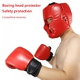 thumbnail image 3 of Aosijia Boxing Helmet MMA Men Training Head Guard Judo Sparring Headgear Kickboxing Wrestling Boxing Helmet Protection for Face Forehead Ear for Adult Kids, 3 of 6