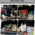 thumbnail image 2 of Bulopur Black Cat Car Trunk Mat 29" x 39", Vintage Colorful Flower Butterfly Cat Cargo Liner, Waterproof Non-Slip Rear Cargo Mat for Cat Lovers, 2 of 3