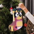 thumbnail image 5 of Defioc Bluey for Christmas Stockings 18" Personalized Holiday Stocking for Family, Farmhouse Decor, Xmas Tree Decoration, 1 Pack, 5 of 7