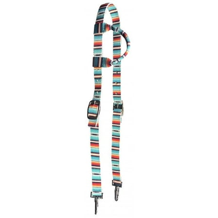 Showman Serape Nylon Single Ear Headstall