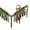 Lime, variant on Showman Leather Bridle & Breast Collar Set w/ Beaded Cross Design & Fringe (Lime)