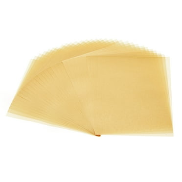 60 Sheets Vellum Paper 4.25x5.5, Vellum Paper Printable Translucent Paper 100GSM for Invitation Printing, Gold Tone