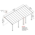 thumbnail image 4 of Palram - Canopia Olympia 10' x 24' Patio Cover - White/White, 4 of 12
