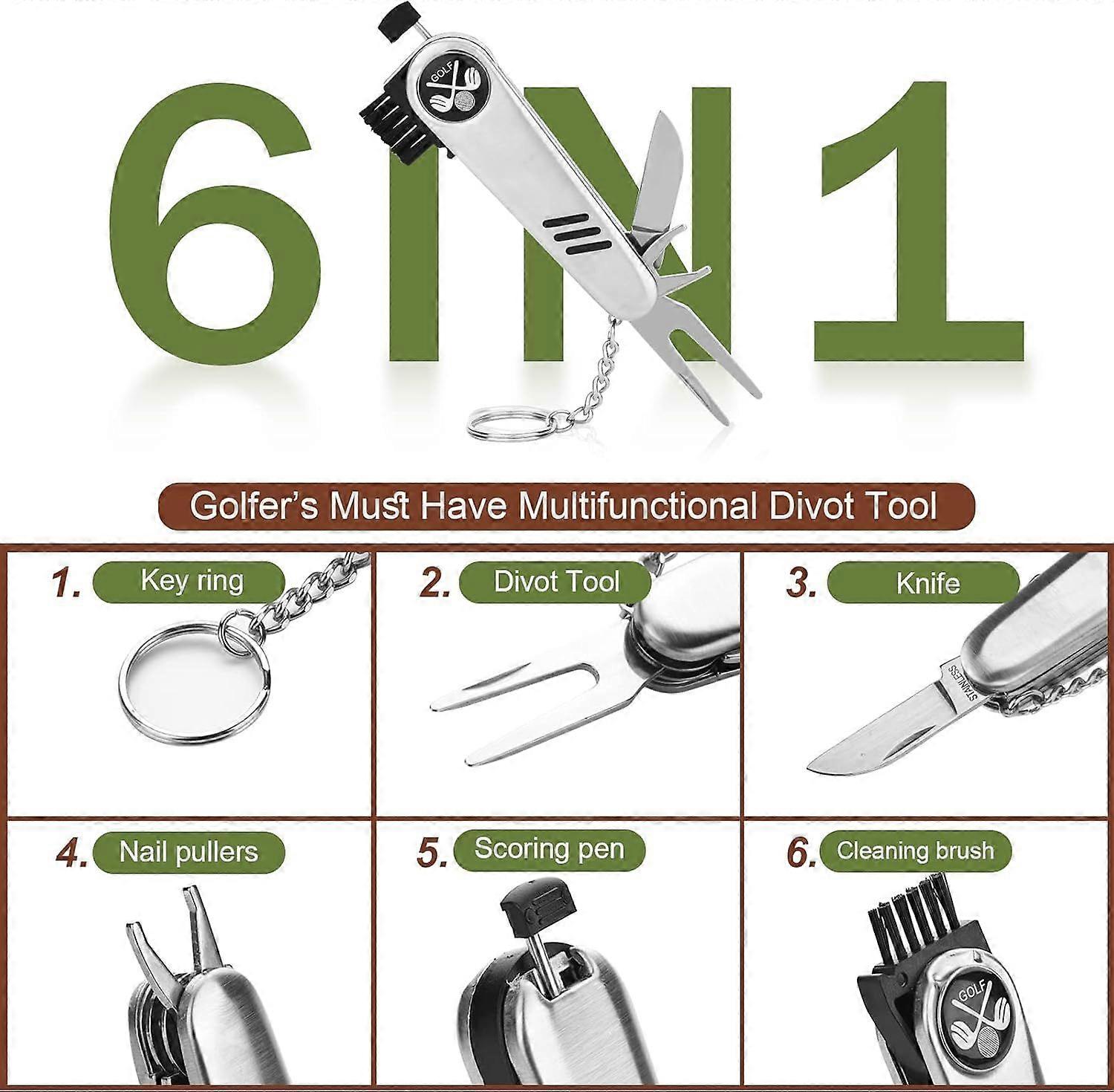 Golf Gift Set with Accessories, Rangefinder, and Hi-End Case