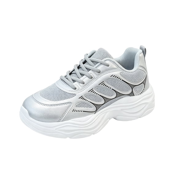 EKVAHL Orthopedic Sneakers for Women, Breathable Mesh Upper Wide With Shoes, Arch Support Lightweight Athletic Walking Shoes White