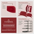 thumbnail image 3 of Cuisinel 16-Pc Cast Iron Cookware Set Skillet, Dutch Oven, with Pan Rack & Pan Scraper, 3 of 6