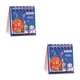 thumbnail image 1 of Kearding Calendario de escritorio navideño Regalo de Navidad preferido Color brillante e impresión clara Papel práctico azul azul 2Conjunto, 1 of 6