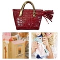 thumbnail image 6 of LeeQinersw 1/6 Female Bag Miniature Tote Bag Figures Costume Parts Pretend Doll Accessories red, 6 of 9