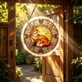 thumbnail image 4 of Guodhu Acrylic Puzzle Sun Catcher Fox 3D Crystal Puzzle Wall Hanging 100 Pieces 7.4 Inch Window Suncatcher Rainbow Maker for Home Office Mixed Material(multicolour U), 4 of 7