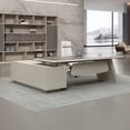 thumbnail image 4 of Designer European Office Desk Boss Conference High Quality Light Luxury Computer Desks Unusual Unique Mesa Escritorio Furniture My Lux Decor Round, 4 of 23