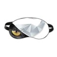 thumbnail image 1 of Geometric Goose Origa Pattern Eye Head Rest Dark Cosmetology Shade Cover, 1 of 4
