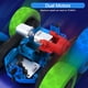thumbnail image 3 of Hamdol Remote Control Car for 6-12 Year Old Double Sided 360°Rotating 4WD RC Cars with Headlights 2.4GHz Electric Rechargeable Race Stunt Toy Car for Boys Girls Birthday (Blue&Green), 3 of 5