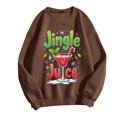 thumbnail image 2 of Chandail à Capuchon Jingle Juice pour Femmes, Décontracté, à Thème de Noël, Col Rond, Manches Longues, Chandail Molletonné, 2 of 4