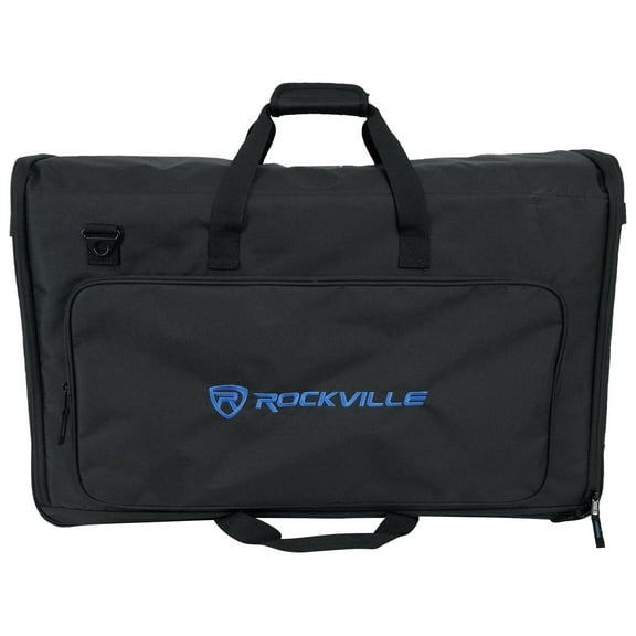 Rockville Padded LCD TV Screen Monitor Travel Gig Bag Fits 1 or 2 Sony SDMU27M90