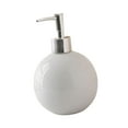 thumbnail image 3 of Dispensador de jabón de manos con bomba de 550 ml, recargable, para encimera de cocina y tocador. blanco, 3 of 9