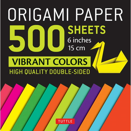 Origami Paper 500 sheets Vibrant Colors 6