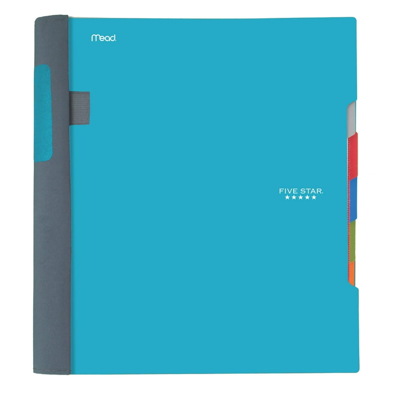 Five Star Advance 5 Subject College Ruled Notebook, Assorted (06326) Five Star Advance 5 Subject College Ruled Notebook, Assorted (06326)