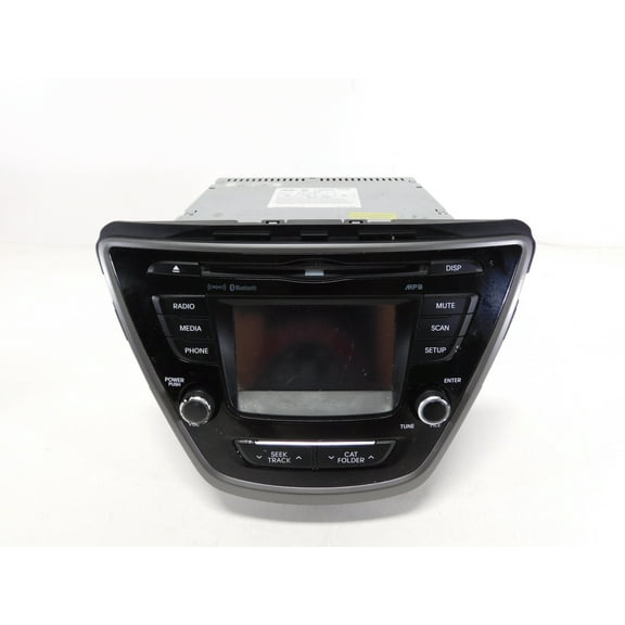 Pre-Owned 14 15 16 Hyundai Elantra CD Player Radio OEM LKQ - Verify Specific Vehicle Fitment In Description - (Good)