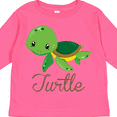 thumbnail image 4 of Inktastic Little Turtle Boys or Girls Long Sleeve Toddler T-Shirt, 4 of 5