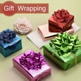 thumbnail image 3 of Uxcell 8 Inch Large Gift Bow Metallic Christmas Bows Red for Gift Wrapping 2Pcs, 3 of 7