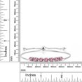 thumbnail image 2 of Gem Stone King 2.52 Ct Round Pink Lab Grown Diamond 925 Sterling Silver Bracelet for Women, 2 of 3