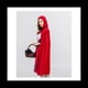 thumbnail image 3 of Disfraz de Caperucita Roja GóTica para Mujer Capa con Capucha Vestido de Fiesta de Halloween de Navidad con Capa Adulto Juego de Rol M, 3 of 5