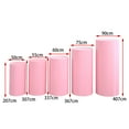 thumbnail image 3 of perfeclan 5Pcs Cylinder Plinth Covers Cylinder Plinth Stand Covers, Elegant Lightweight Cylinder Pedestal Covers for Festivals Birthday Light Pink, 3 of 9