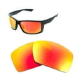thumbnail image 4 of Walleva Fire Red Mirror Coated Polarized Replacement Lenses for Costa Del Mar Reefton Sunglasses, 4 of 5