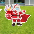 thumbnail image 1 of decor hanging,Yard 1pc Sign 2020 Bottle Publicity 30X30 cm Santa Sign Decoration,Red, 1 of 4