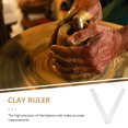 thumbnail image 4 of Shisuyan Clay Rolling Pin Acrylic 2Pack 11.6x1.2x0.4in, 4 of 8