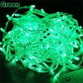 thumbnail image 3 of Venta caliente 10M 100LED luces de fiesta luces LED de Navidad 220V / 110V decoración exterior / interior fiesta luces de cadena centelleantes, 3 of 5