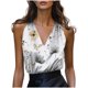 thumbnail image 3 of TaTaai Solid Color Satin Women Camisole Tank Top V Neck Sleeveless Silk-like Soft Non See-through Machine Washable No Fading Casual Fashion Daily Wear Top Gift, 3 of 5