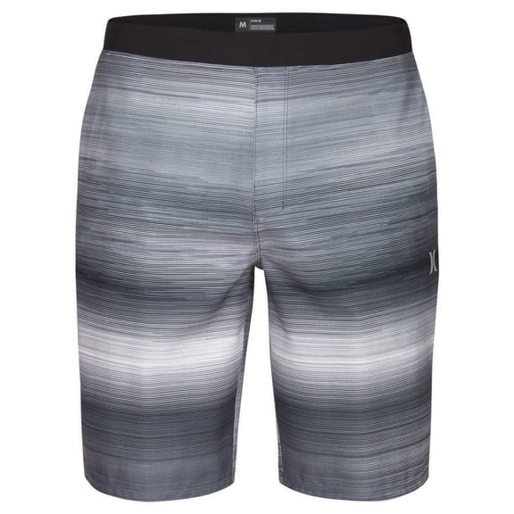 Hurley Men's Alpha Trainer Surplus Hybrid 18.5" Board Walk Shorts (Small, Black)