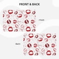 thumbnail image 4 of Placemats Set of 4 / 6, Red Lips Placemats for Dining Table Indoor/Outdoors Heat Resistant Washable Placemats 18" x 12", 4 of 8