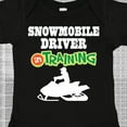 thumbnail image 4 of Inktastic Snowmobile Driver in Training Boys Baby Bodysuit, 4 of 5