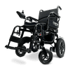 Majestic Electric Wheelchairs for Adults - Portable Lightweight Folding Wheelchair, All Terrain Power Motorized Wheel Chair, 220 Lbs Max Capacity, 17.5″ Seat, 16 Miles Range (Black)