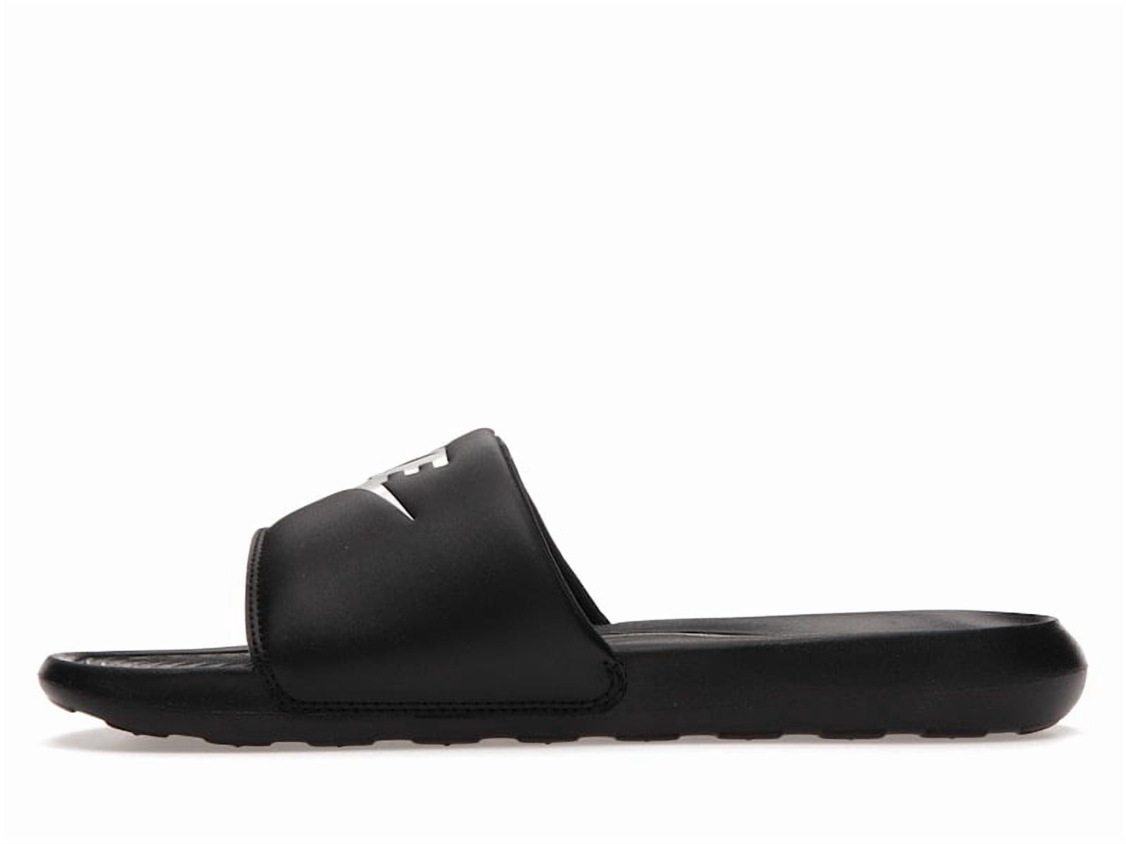 Men's Victori One Slide Black White Sandals, from StockX